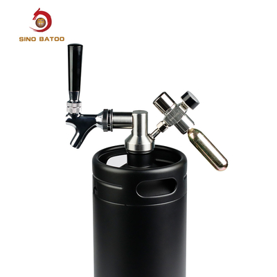 3.8l 128oz Pressurized Mini Keg 304 Stainless Steel Custom Logo Oem Odm