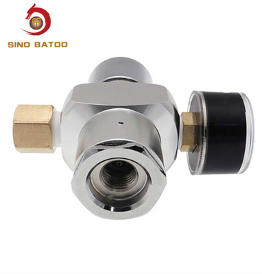 0-30 PSI Mini CO2 Regulator Beer Aluminium Low Pressure Single Gauge