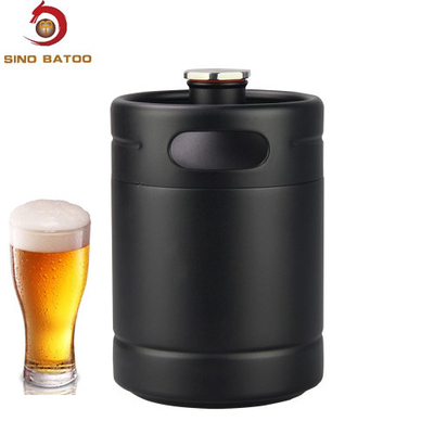 Juice Milk SS304 Home Small Draft Beer Kegs Single Wall 2 Liter
