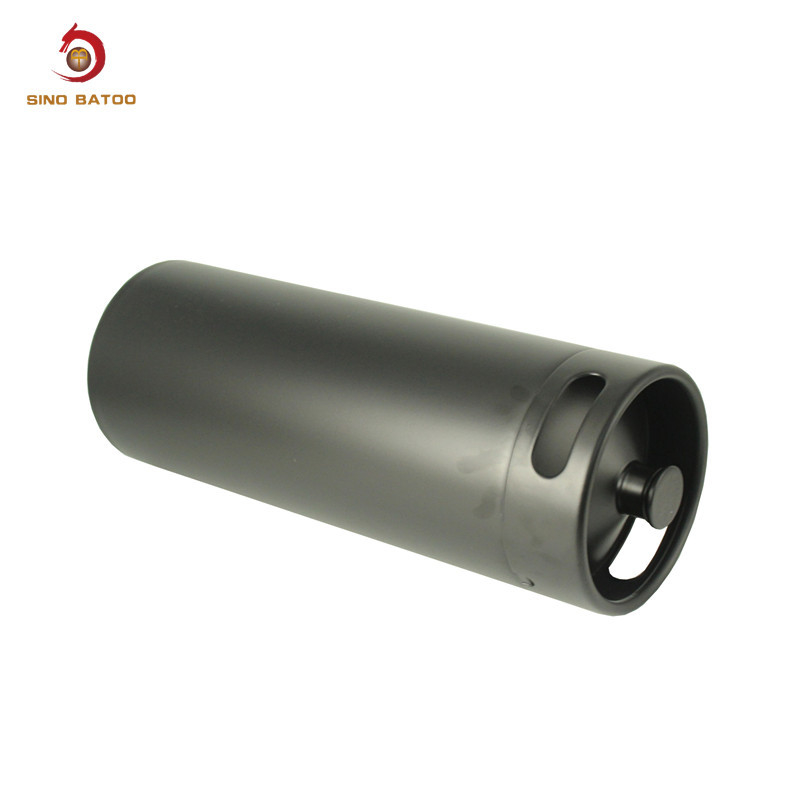 Custom Printing Stainless Mini Keg , Soda 10L Stainless Steel Beer Barrels With Metal Screw Top